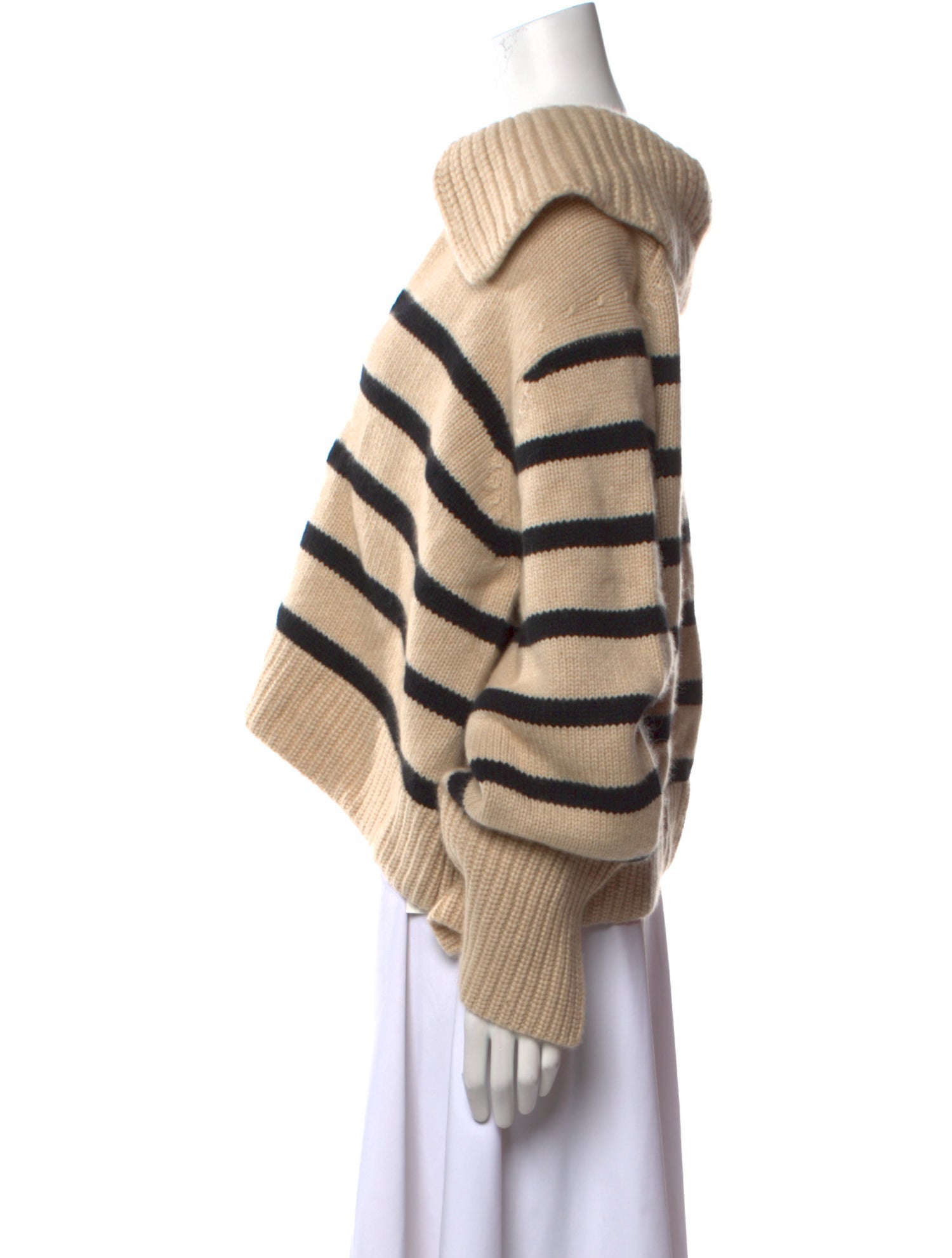 Khaite Cashmere Striped Sweater