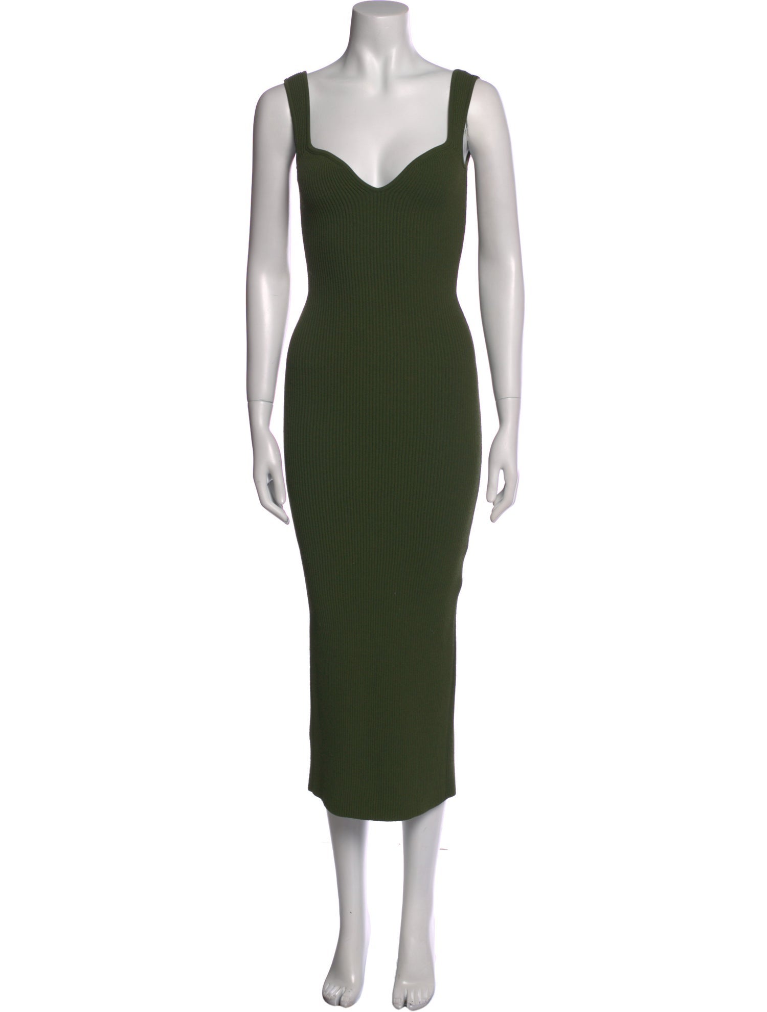 Khaite V-Neck Long Dress