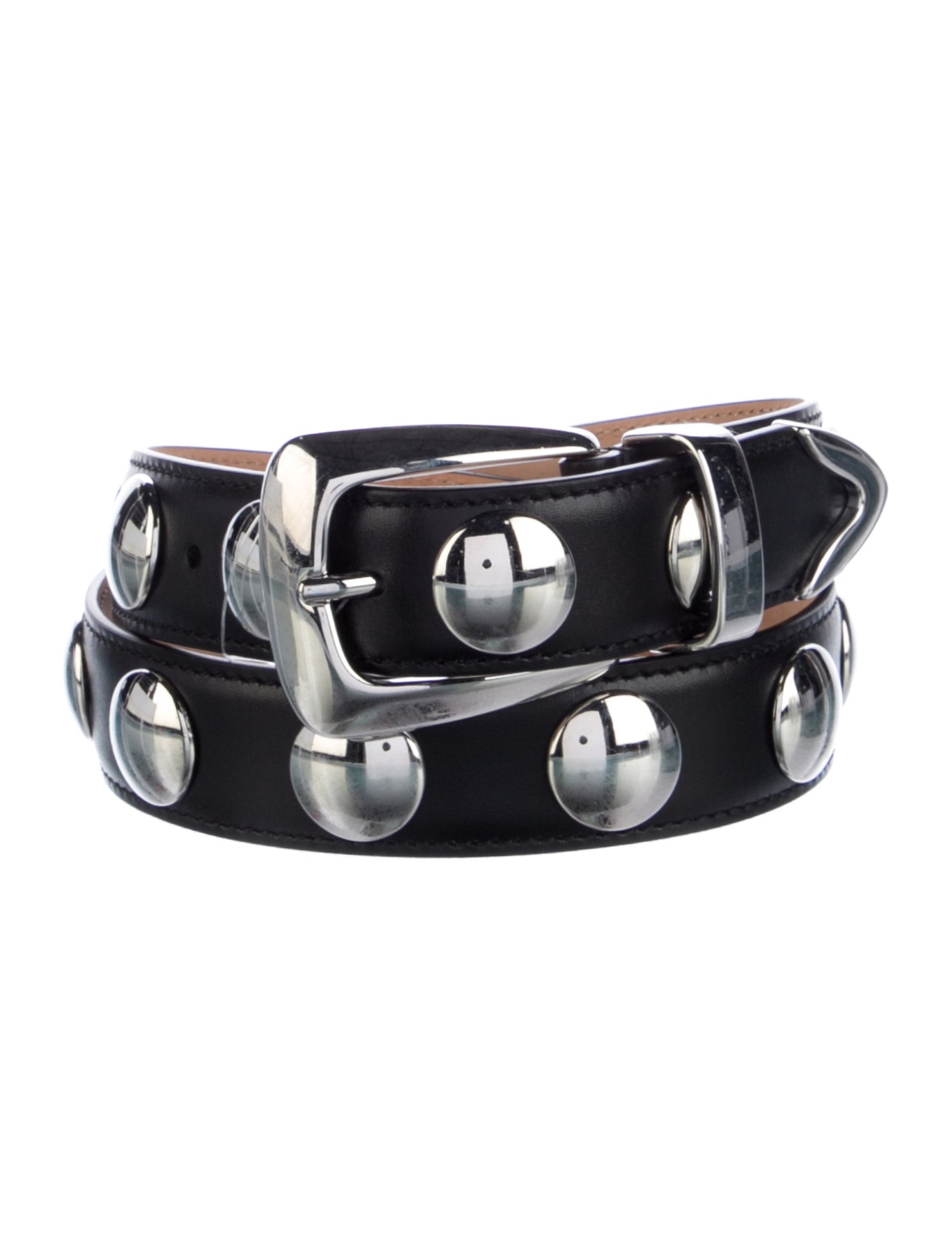 Khaite Skinny Leather Waist Belt