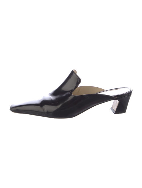 Khaite Patent Leather Mules