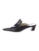 Khaite Patent Leather Mules