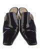 Khaite Patent Leather Mules