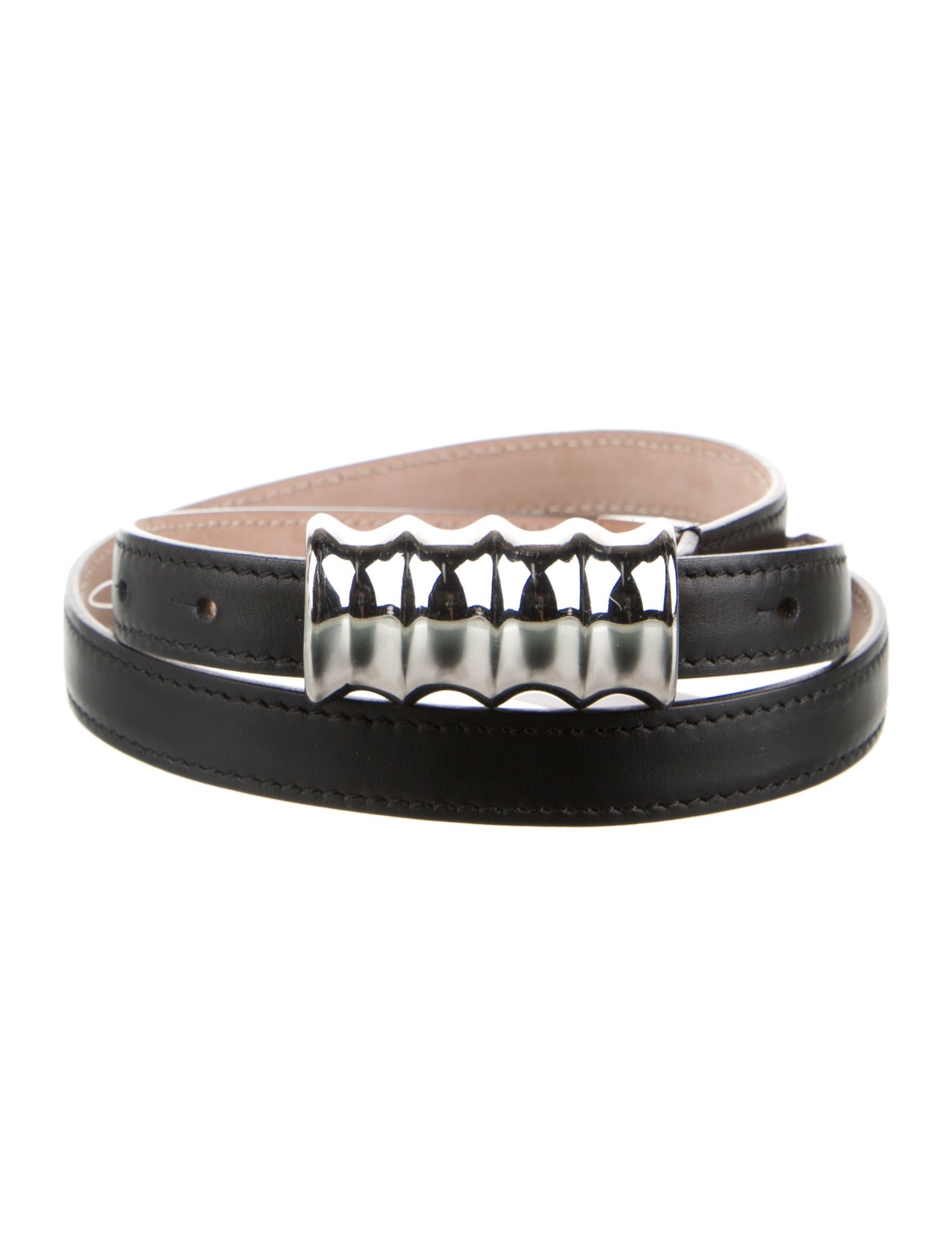 Khaite Skinny Leather Belt