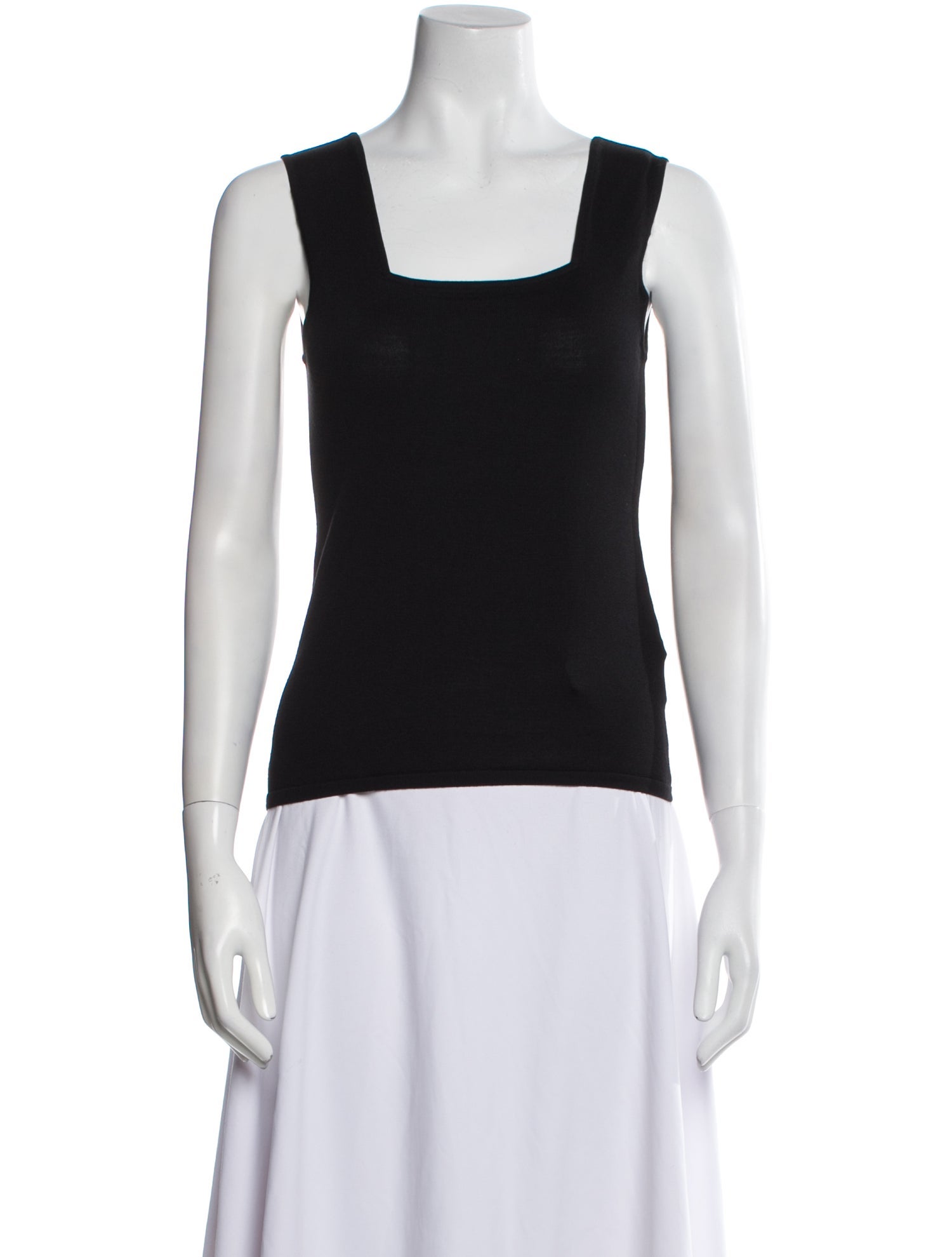 Khaite Wool Square Neckline Top w/ Tags