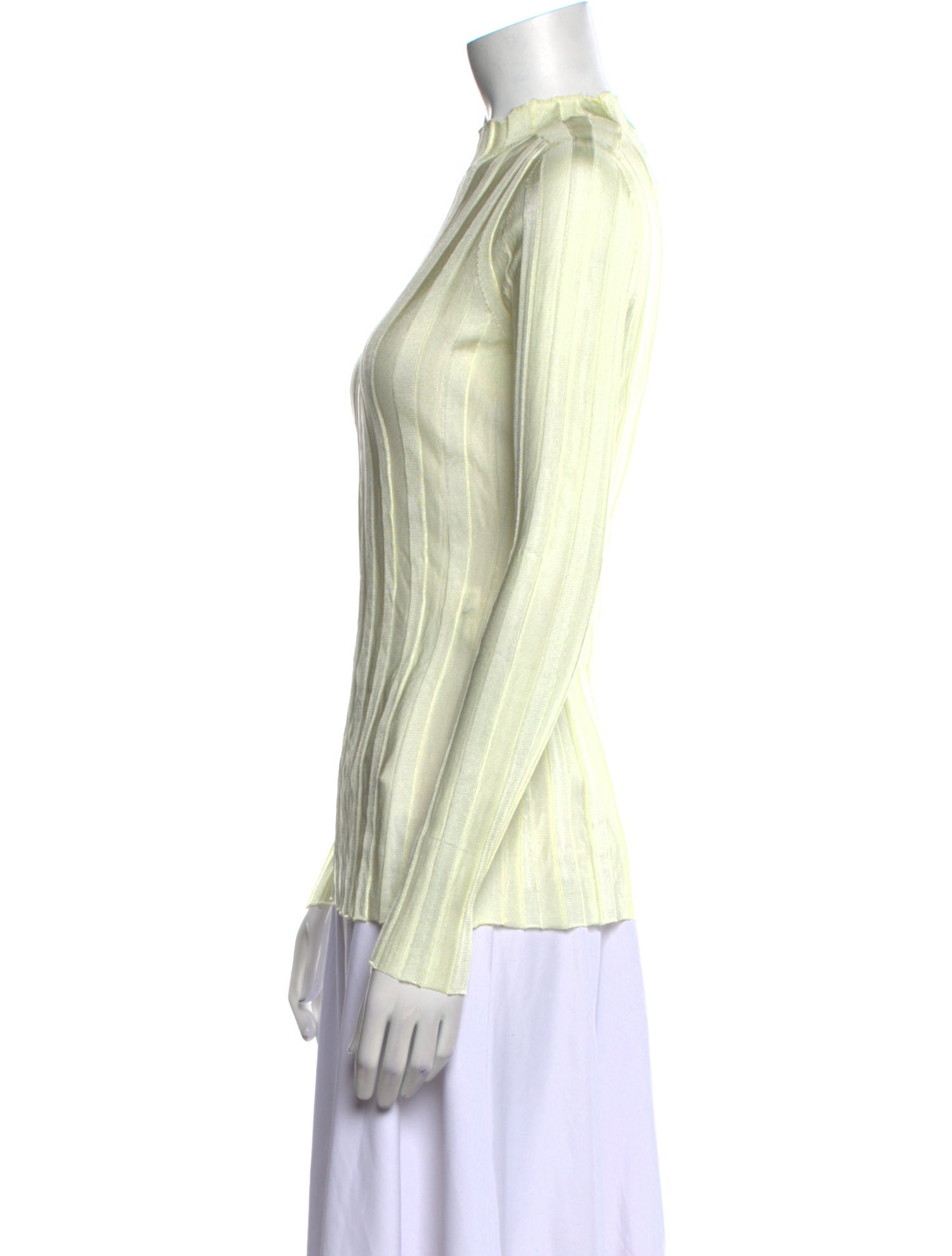 Khaite Mock Neck Long Sleeve Top w/ Tags