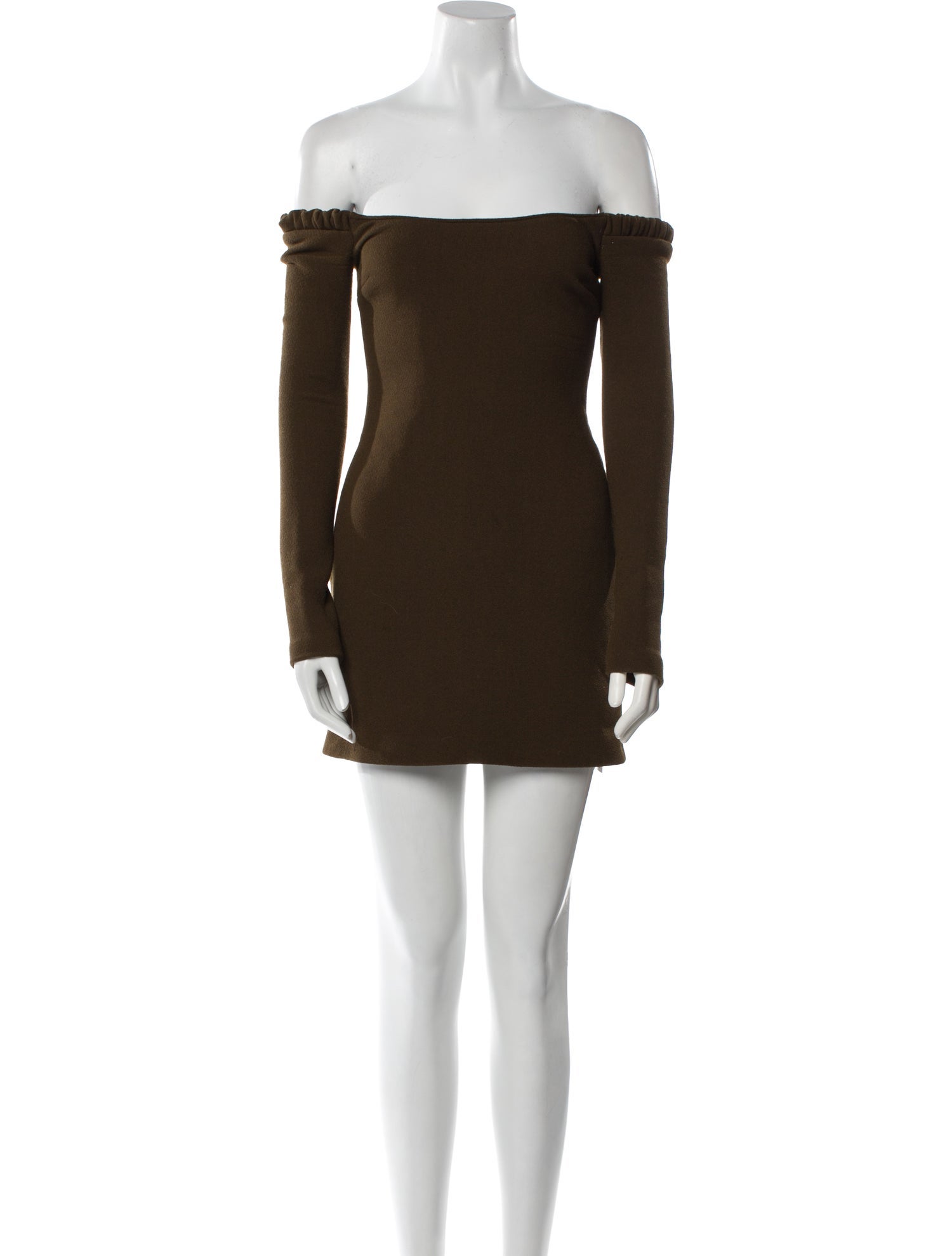 Khaite Virgin Wool Mini Dress
