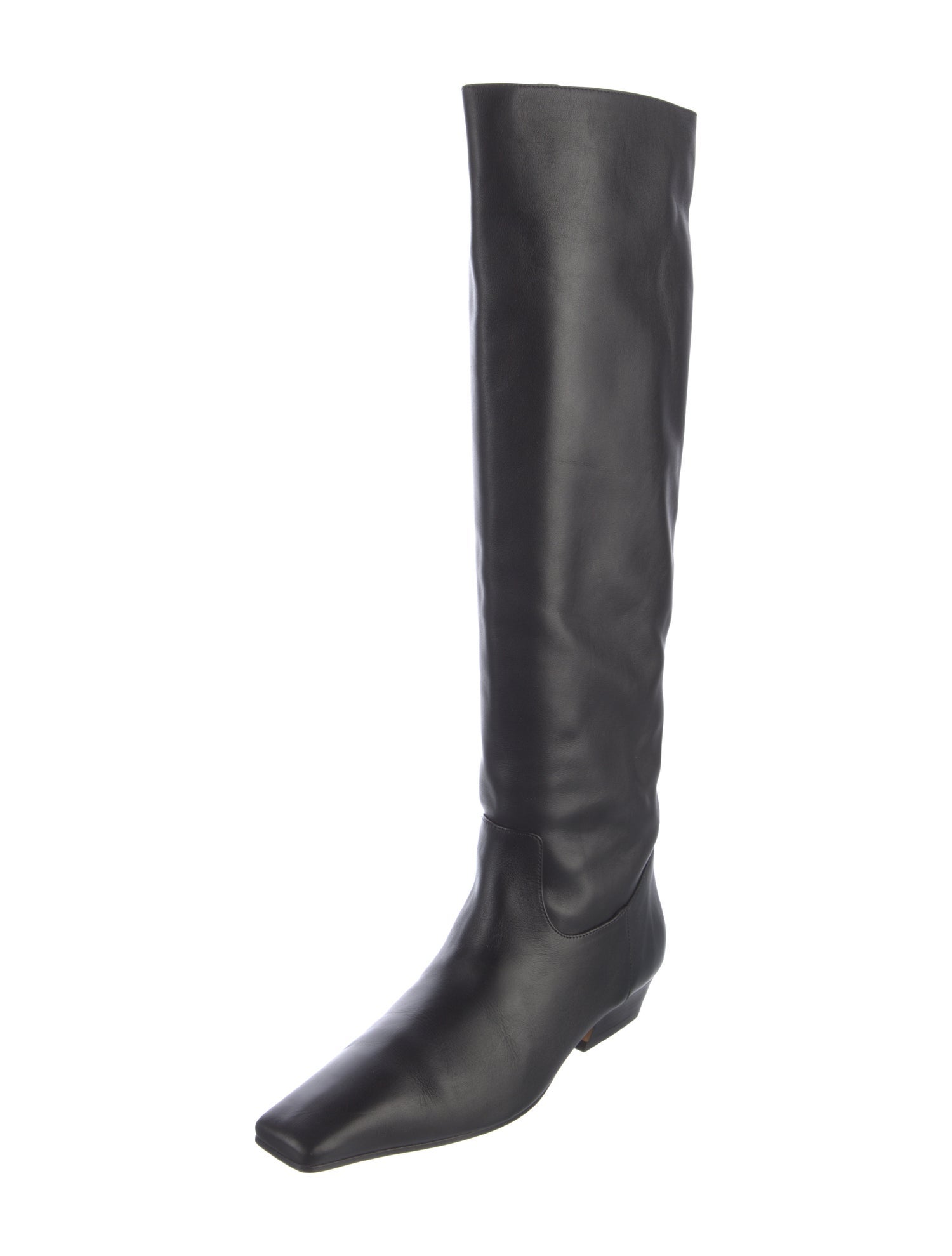 Khaite Leather Riding Boots