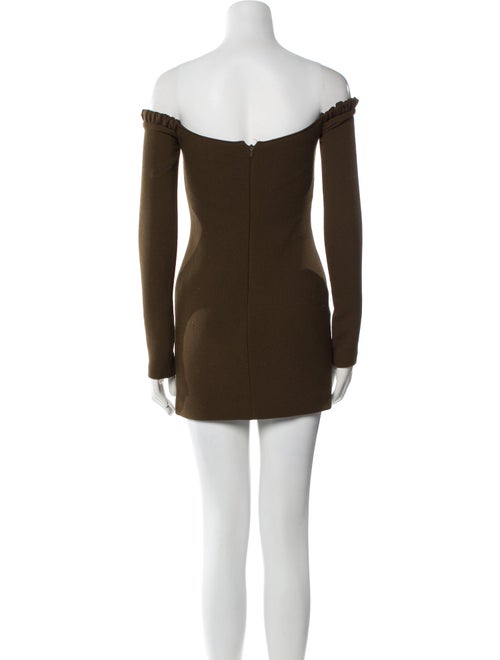 Khaite Virgin Wool Mini Dress