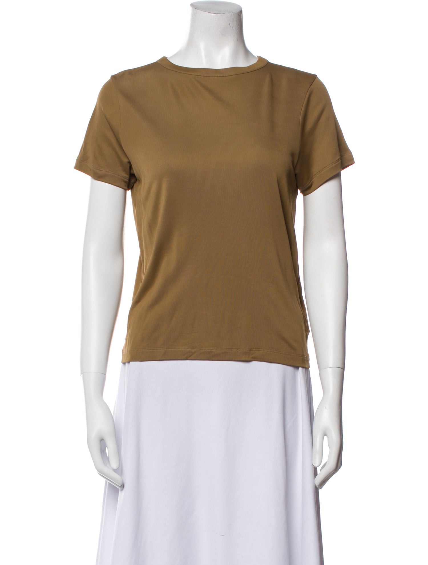 Khaite Scoop Neck Short Sleeve T-Shirt w/ Tags