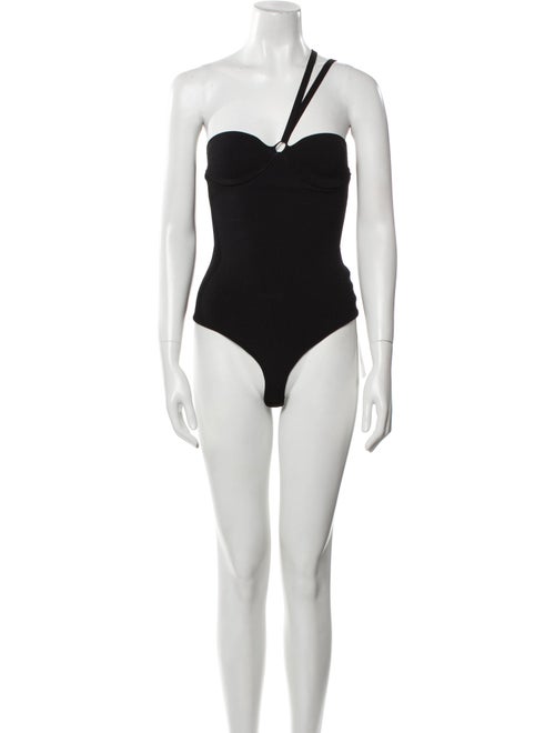 Khaite One-Shoulder Sleeveless Bodysuit