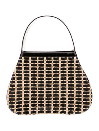 Khaite Raffia Shoulder Bag