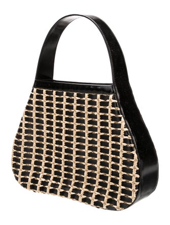 Khaite Raffia Shoulder Bag