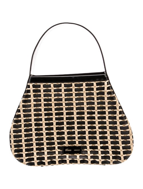Khaite Raffia Shoulder Bag
