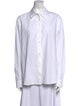 Khaite Long Sleeve Button-Up Top