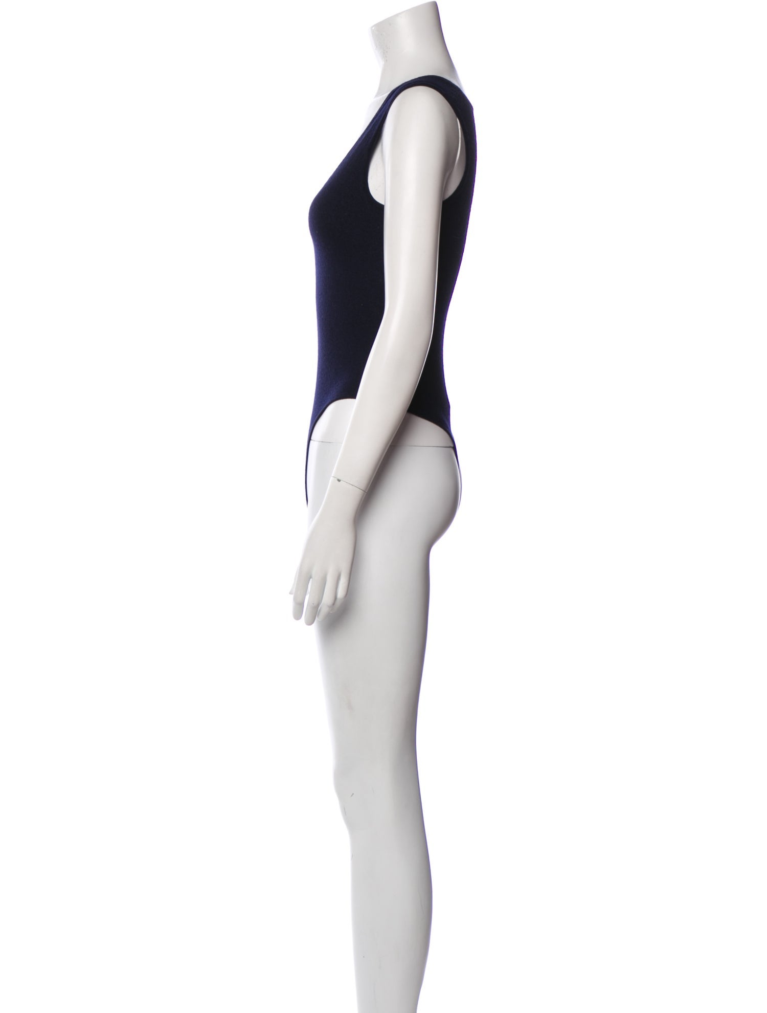 Khaite Merino Wool Scoop Neck Bodysuit