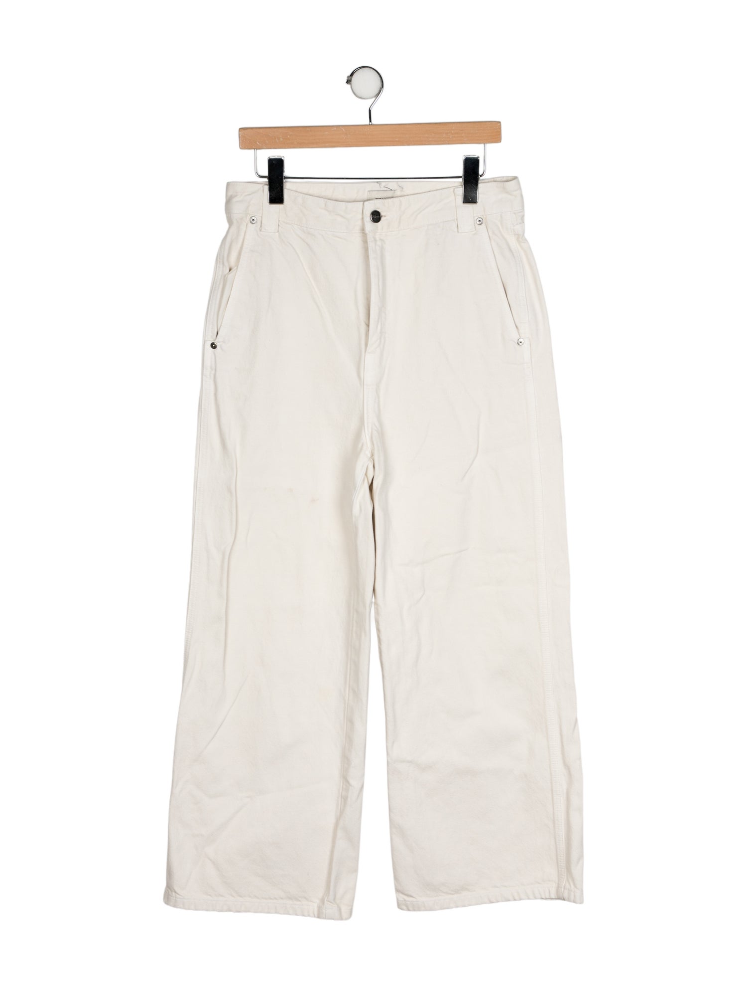 Khaite High-Rise Wide Leg Jeans