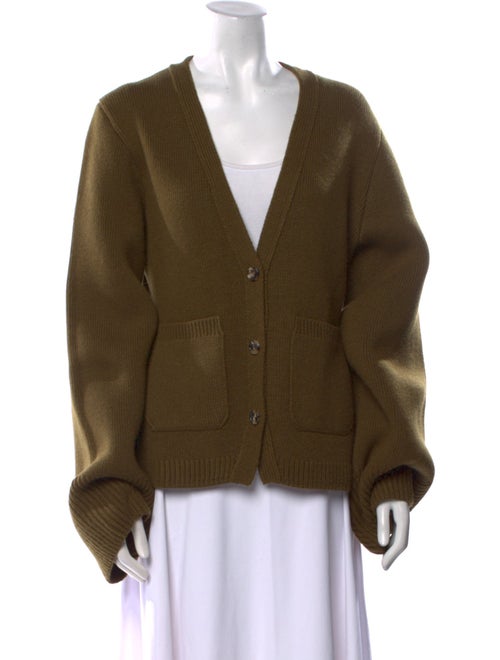 Khaite Cashmere V-Neck Sweater