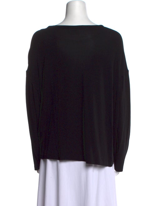 Khaite Silk Scoop Neck Sweatshirt
