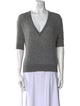 Khaite Cashmere V-Neck Sweater