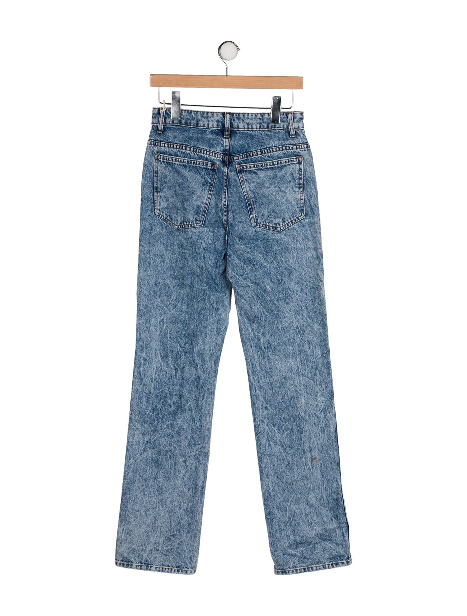 Khaite High-Rise Straight Leg Jeans w/ Tags