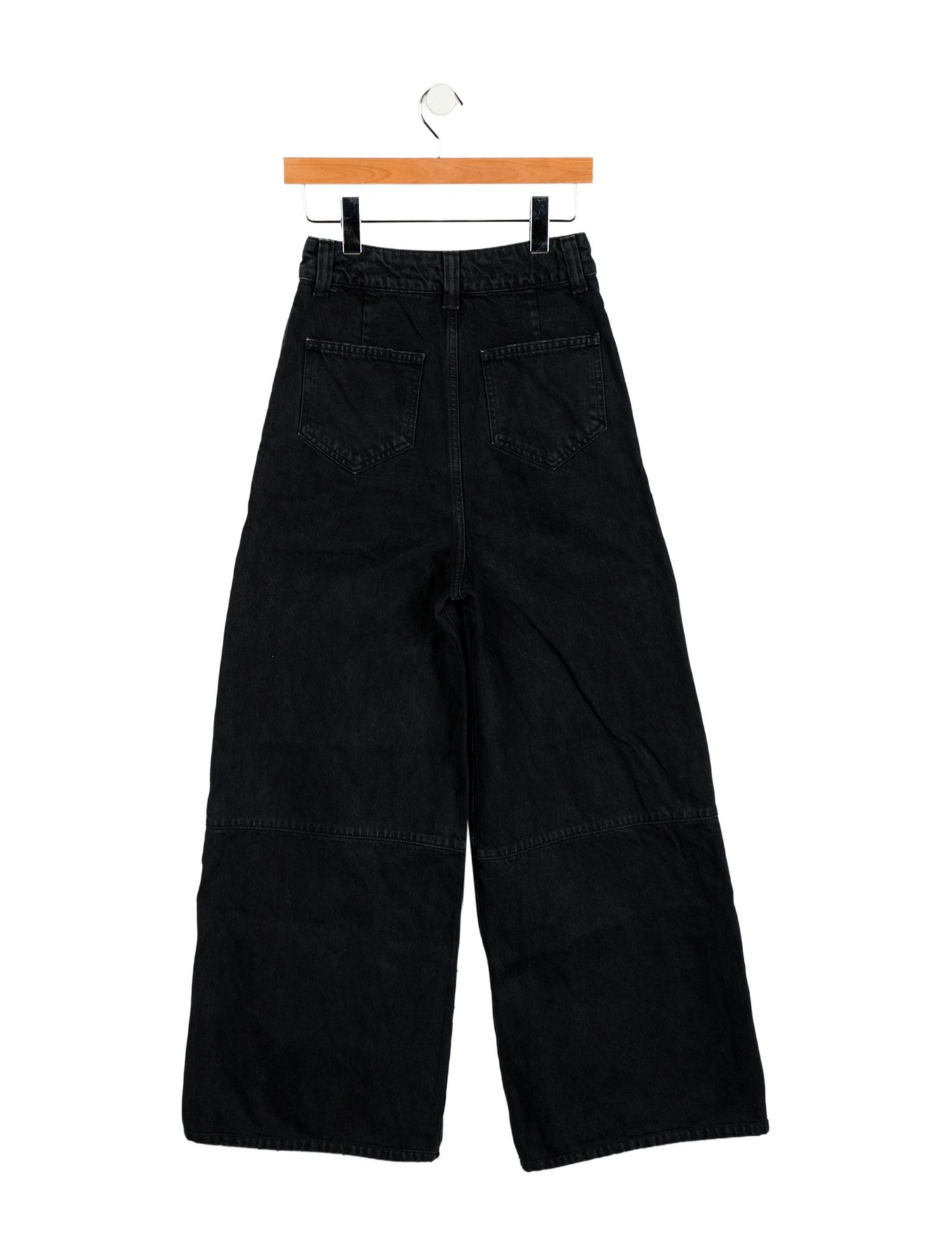 Khaite High-Rise Wide Leg Jeans