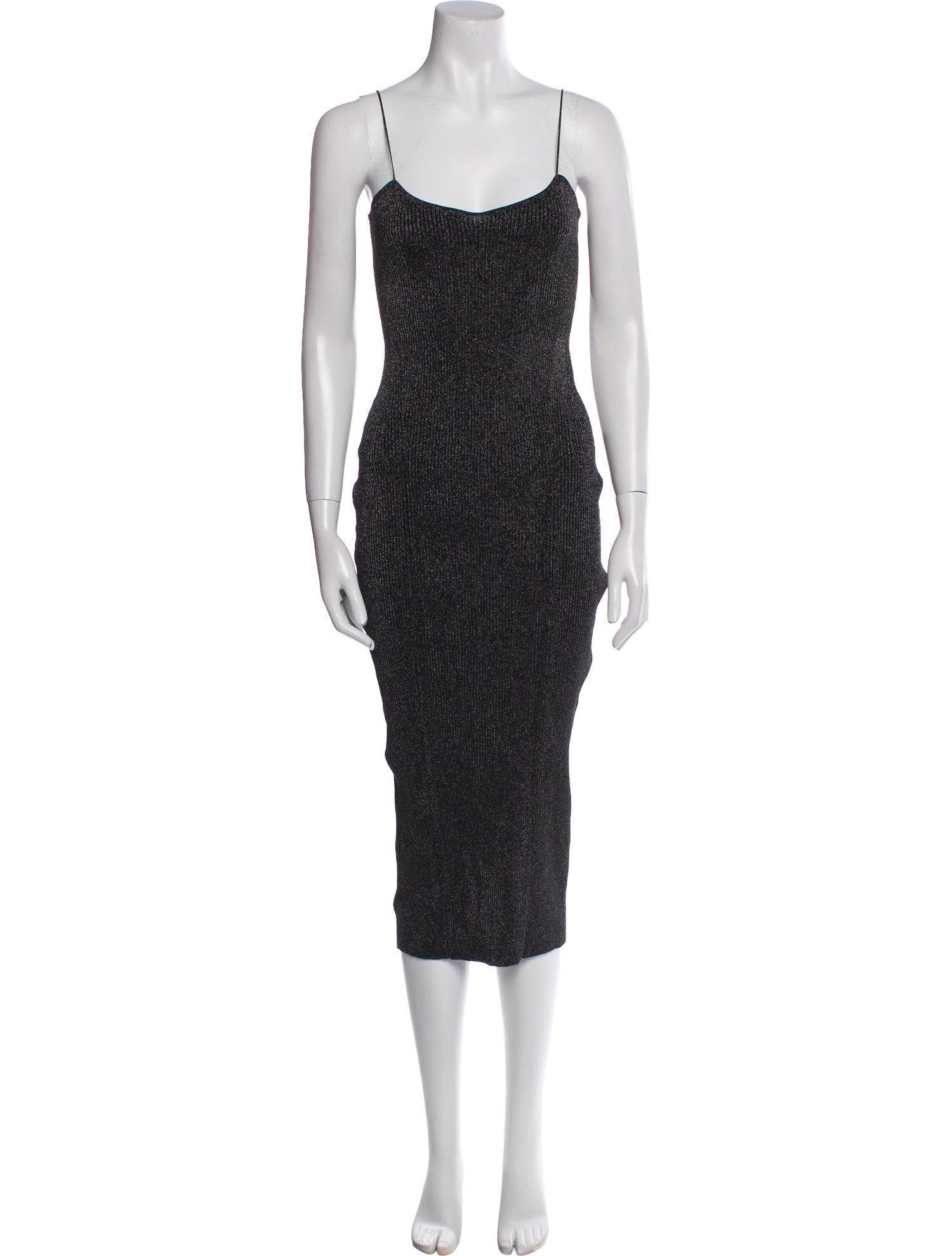 Khaite Square Neckline Midi Length Dress w/ Tags
