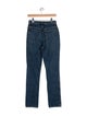 Khaite Mid-Rise Straight Leg Jeans