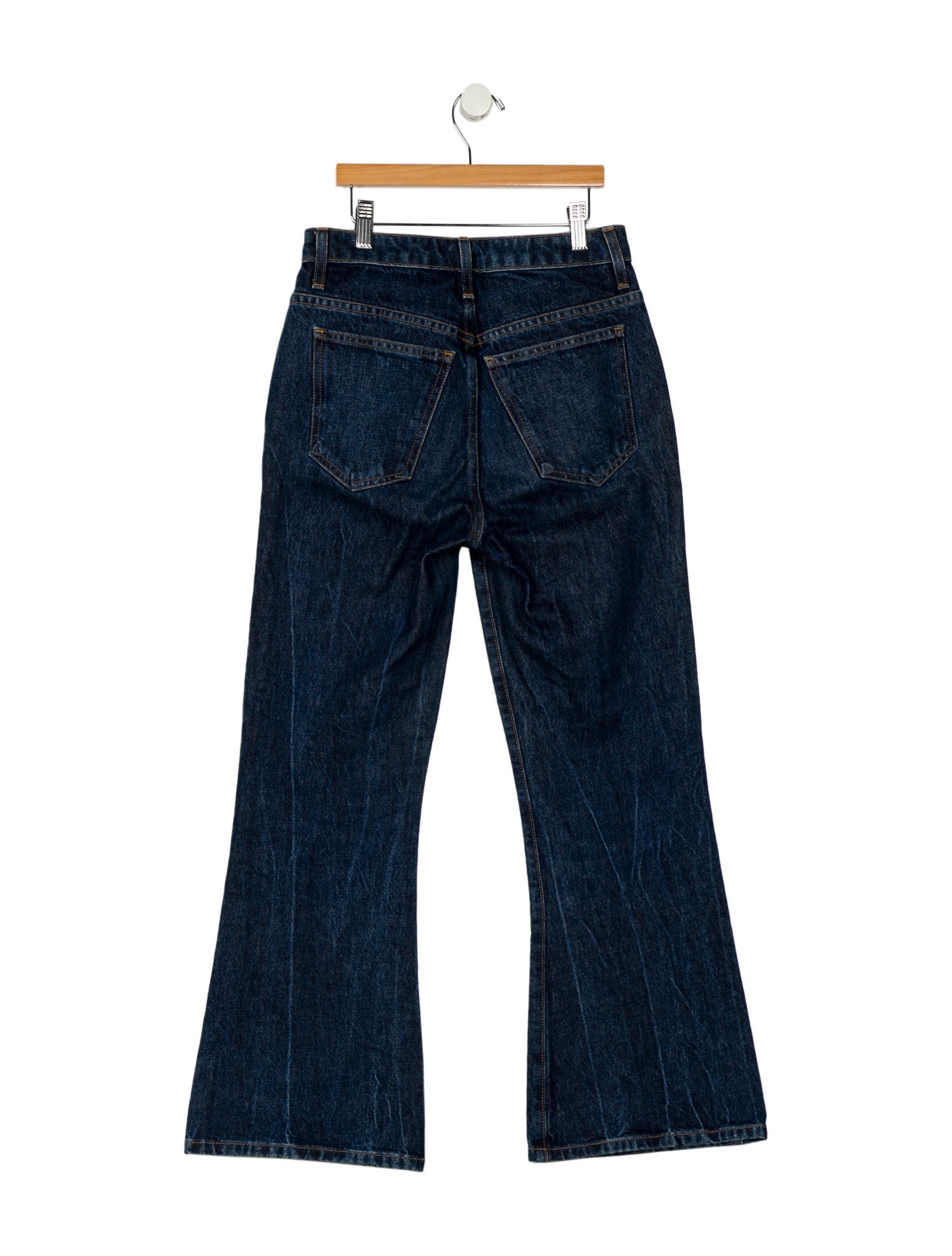 Khaite High-Rise Wide Leg Jeans