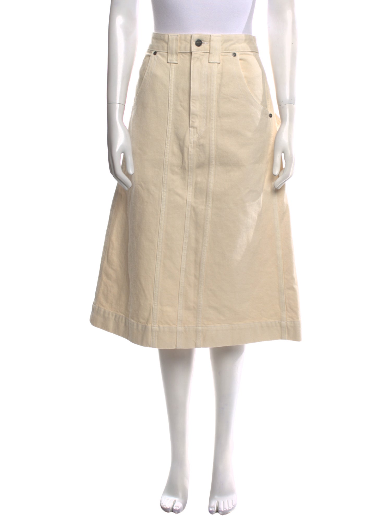 Khaite Midi Length Skirt