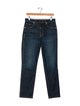 Khaite High-Rise Straight Leg Jeans