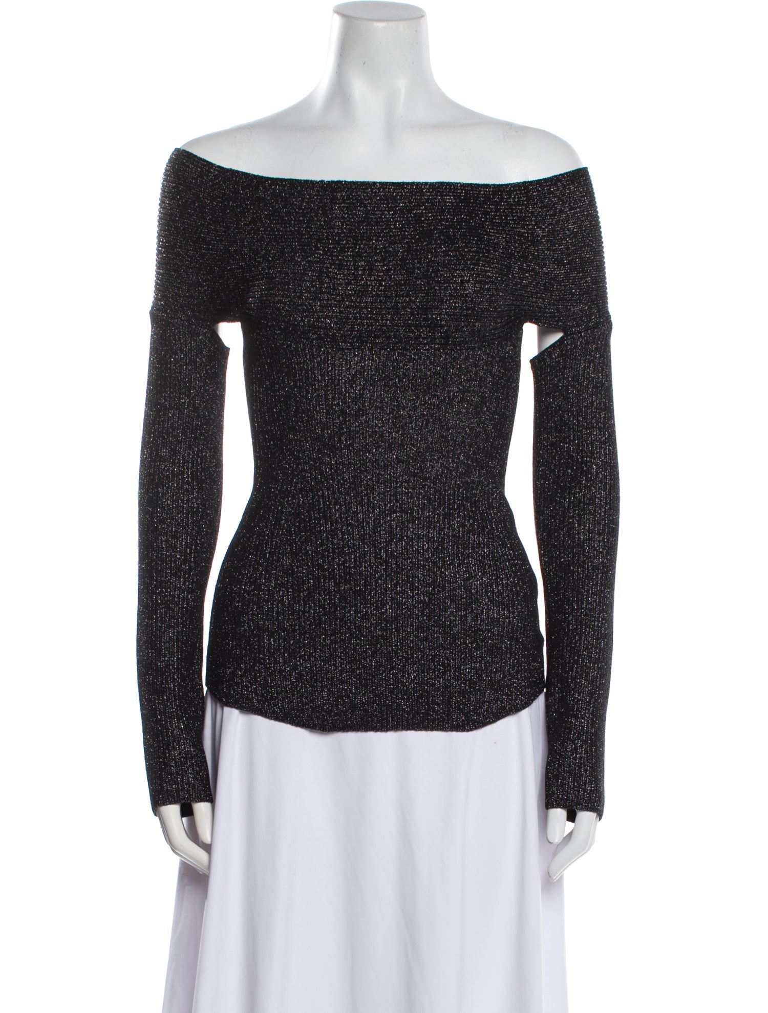 Khaite Virgin Wool Printed Top w/ Tags