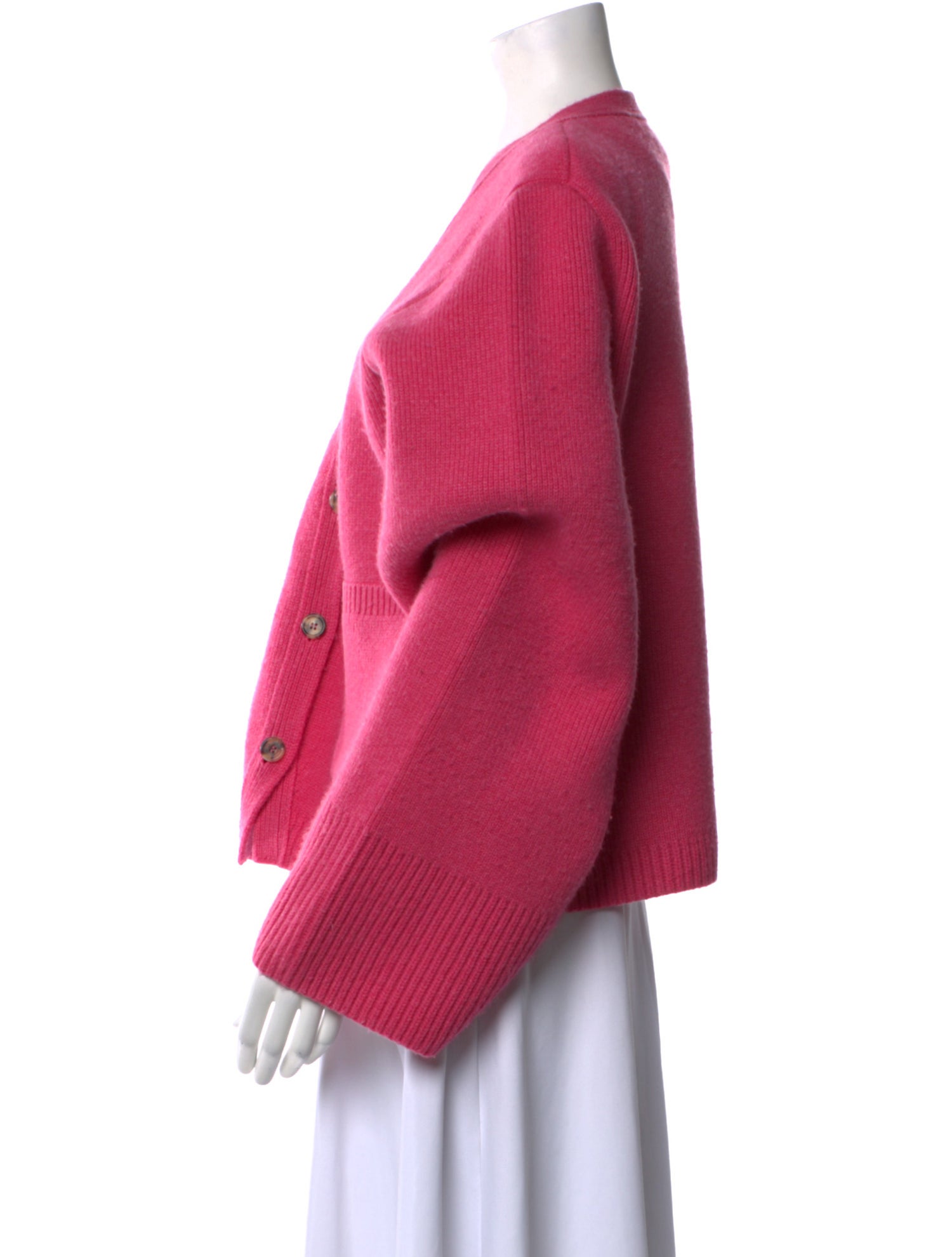 Khaite Cashmere V-Neck Sweater