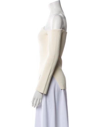 Khaite Off-The-Shoulder Sweater