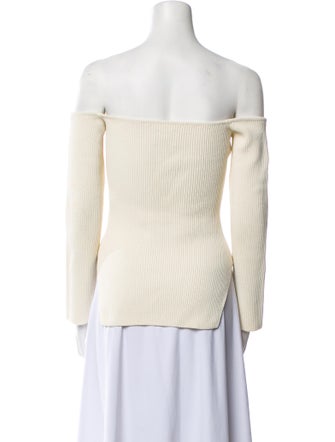 Khaite Off-The-Shoulder Sweater