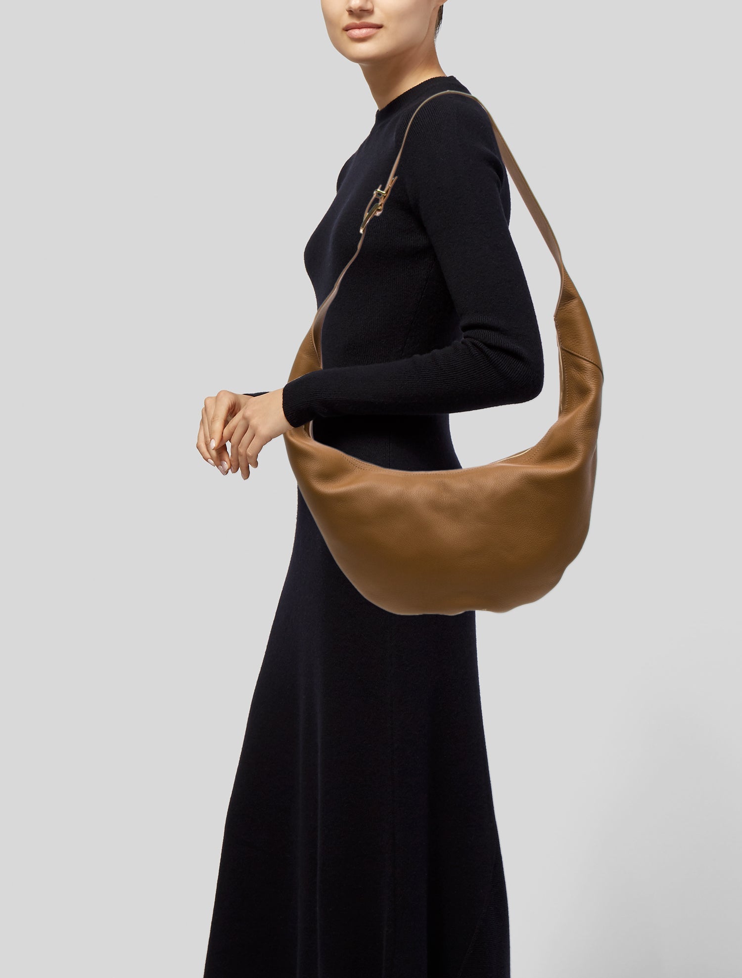 Khaite Leather Shoulder Bag