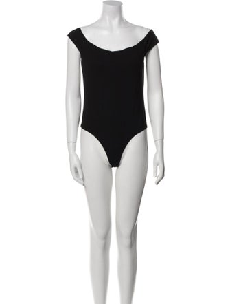 Khaite Scoop Neck Sleeveless Bodysuit