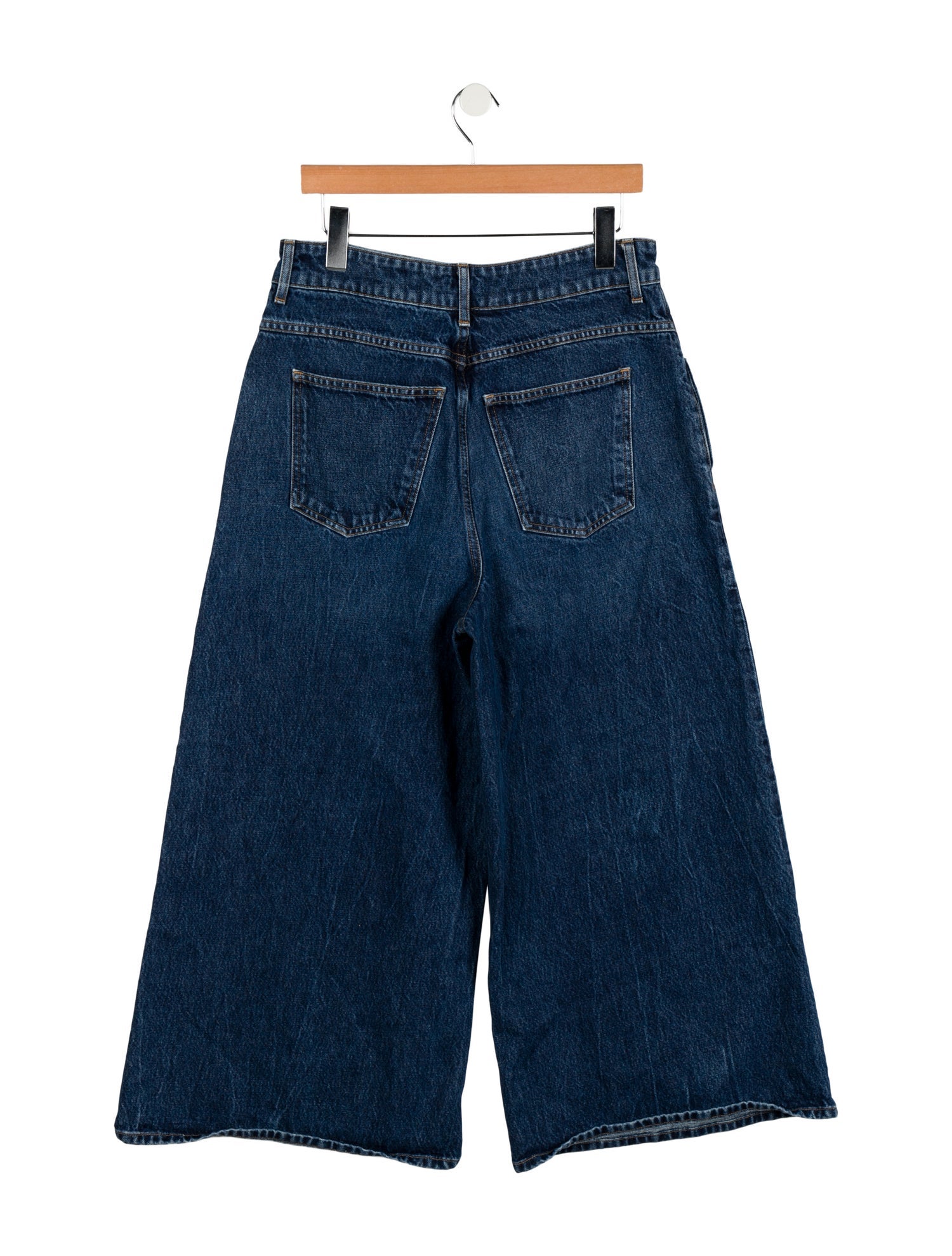 Khaite High-Rise Wide Leg Jeans