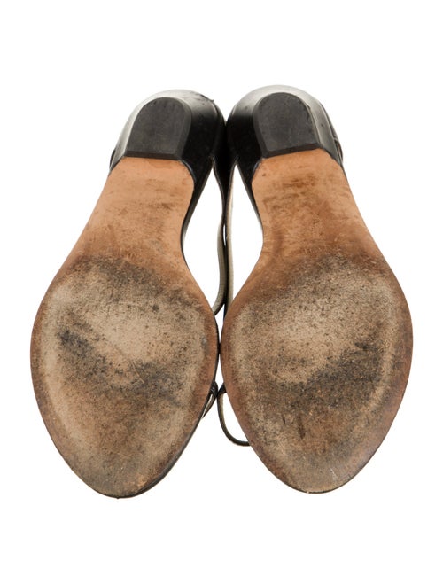 Khaite Leather Flip Flops