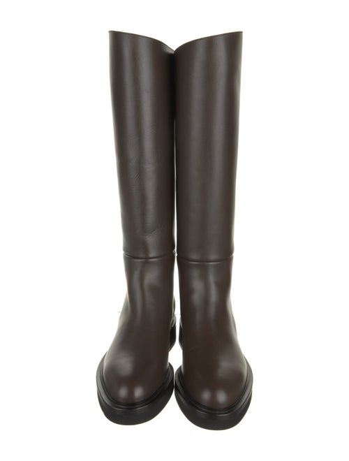 Khaite Leather Riding Boots