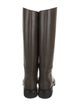 Khaite Leather Riding Boots