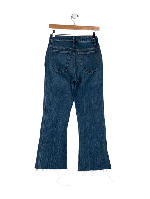 Khaite High-Rise Wide Leg Jeans