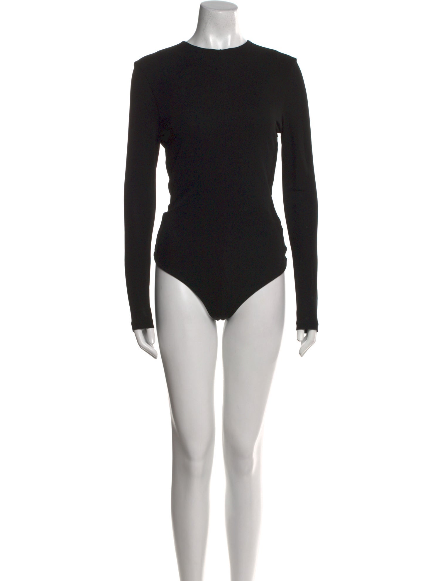Khaite Crew Neck Long Sleeve Bodysuit