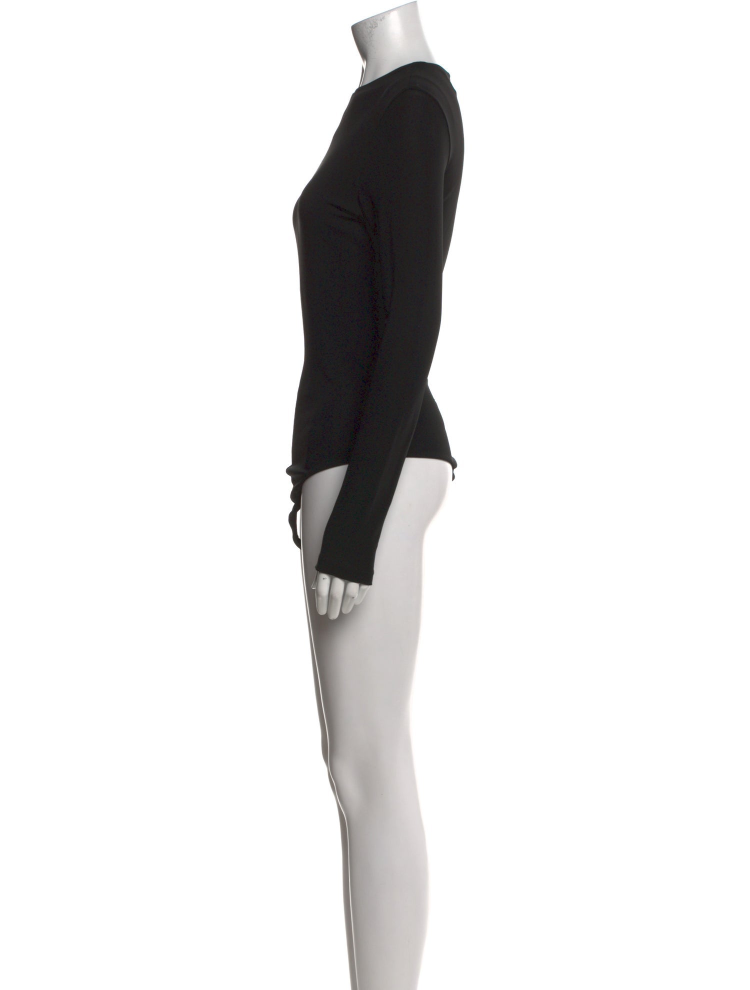 Khaite Crew Neck Long Sleeve Bodysuit
