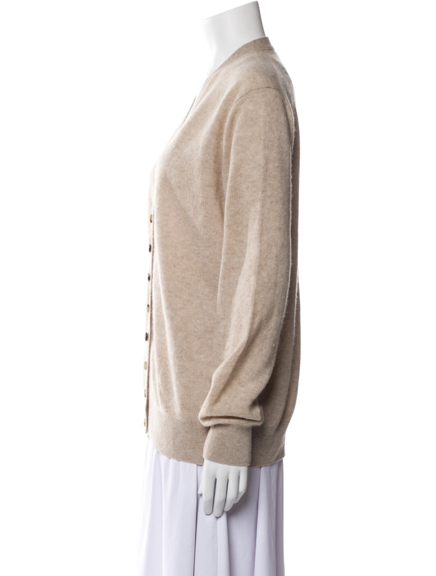 Khaite Cashmere V-Neck Sweater