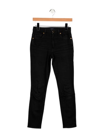 Khaite Mid-Rise Skinny Leg Jeans