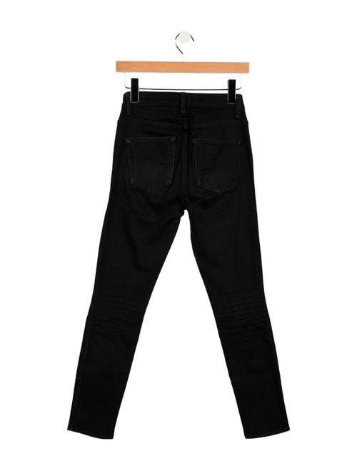 Khaite Mid-Rise Skinny Leg Jeans