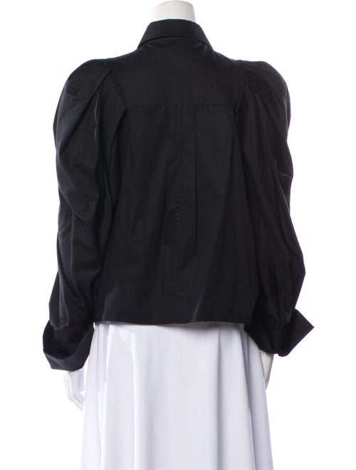 Khaite Long Sleeve Button-Up Top