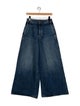 Khaite High-Rise Wide Leg Jeans