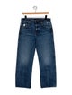 Khaite Mid-Rise Wide Leg Jeans
