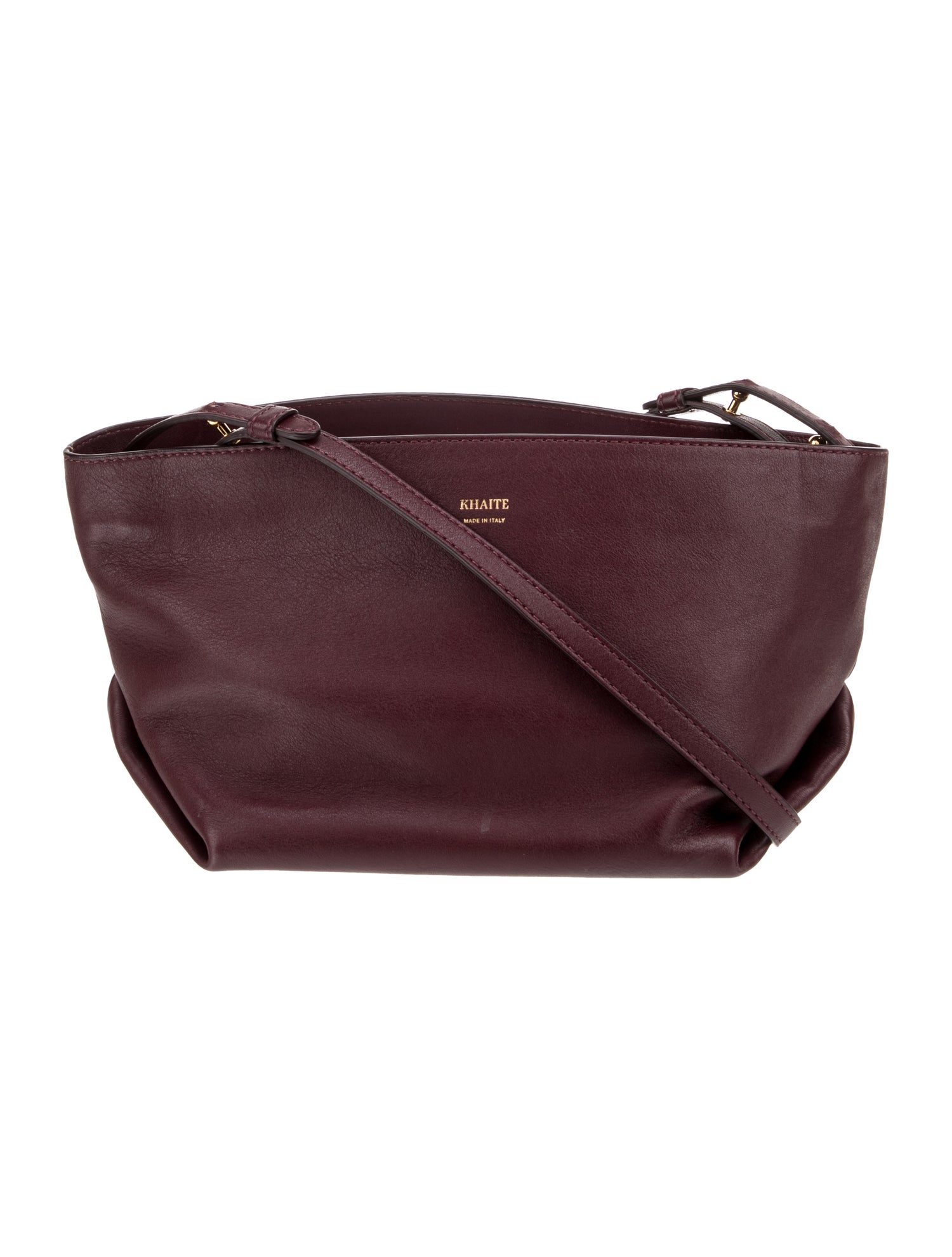 Khaite Leather Crossbody Bag